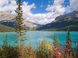 Red Canoe on Emerald Lake 2