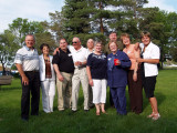 Al, Donna, Dean, Russ, Rudy, Linda, Ralph, Linda, Faye and Karen