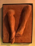 Dancers Legs (by A. Kirzner, sculpture).JPG