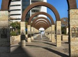 An Arched  Path, Coming  From Pal-Yam St.To Rabins Gov. Buildings A & B.JPG