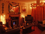 Our Christmas House , by the fire  Merry Christmas  to all