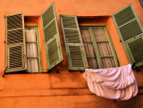 Shutters are like eyelids of smiling houses