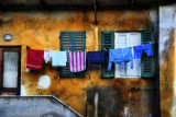Palette of laundry.