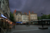 And at the end of the day the sky got angry over Nantes...