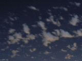 Clouds and Stars under a Full Moon