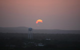 sunset near lake LBJ, texas