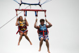 jeanna and zaine parasailing at south padre island