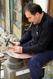 Turkey-Gaziantep-Bazaar-Copper Craftsman