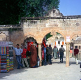 Turkey - Saniurfa - Entrance Vendor gathering