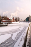 Winter scene on the Moskva