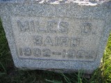 Miles D. Baird b. 1902 d. 1922