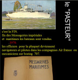 LE PASTEUR LES MESSAGERIES MARITIMES