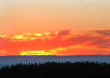 Ciel enflammé