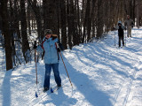 les pistes de ski de fond