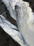 le profil de la chute centrale