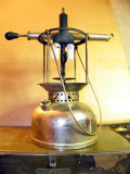AGM 257 model 1920s lantern with original pump