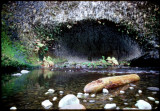 Eagle Creek canyon wall