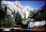 Upper Canyon Creek and granite peaks