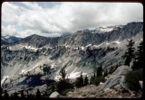 Mirror Lake viewed from Mirror Pass and Ledge route