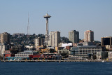 The Seattle Skyline <br>Once Youve Paid and Get Up There, You Realize the Needle is the <b>Only</b> Thing to See