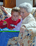 Cameron and Grandma Helen