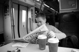 24th October 2006 <br> on the train