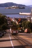 Streetcar and Alcatraz, San Francisco