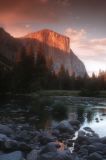 El Capitan at Sunset, Yosemite