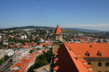 Overlooking Bratislava from Castle