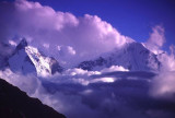 Clouds Rising Over Khumbu Valley