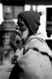 Bearded Old Man in Kathmandu