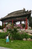 Girl Picking Flowers, Beijing