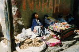 Woman in half shadow, La Paz