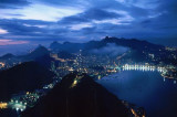 Rio de Janeiro by Night from Sugar Loaf