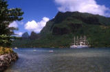 Luxury Yacht in Cooks Bay, Moorea