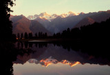 Lake Matheson sundown