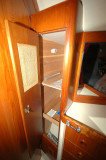 Cedar Lined Locker In The V-Berth