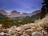 Approaching Mt Whitney from West