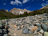 climbing Kearsarge Pass