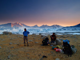 Camp at Upper Basin