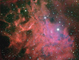 IC405 Flame Nebula in Auriga      (HaHaGB_ddp)