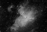 Eagle Nebula (Messier Object 16) in Serpens