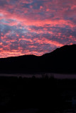Sunset out our window - 2