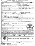 Milton (Hank) A. Berndts Military Discharge Record Pg.2