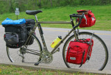 152  Keith - Touring through Tennessee - Trek 620 touring bike