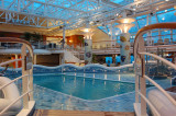 Interior pool on Star Princess