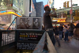 Times Square subway entrance