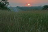 sunrise on US 380