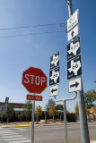 main intersection in Itasca, TX