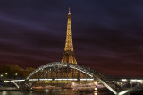 Tour Eiffel and Passerelle Debilly